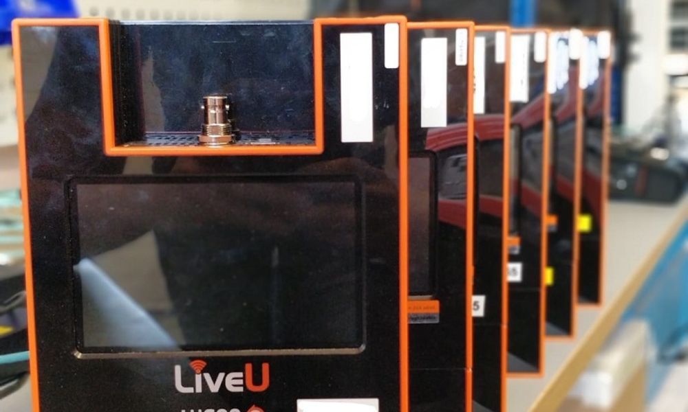 Limitless' fleet of LiveU units were used to remotely capture live pictures from site